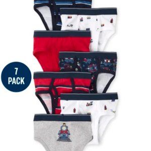 Toddler Boys Briefs - 7 pack - Trains - 2T/3T